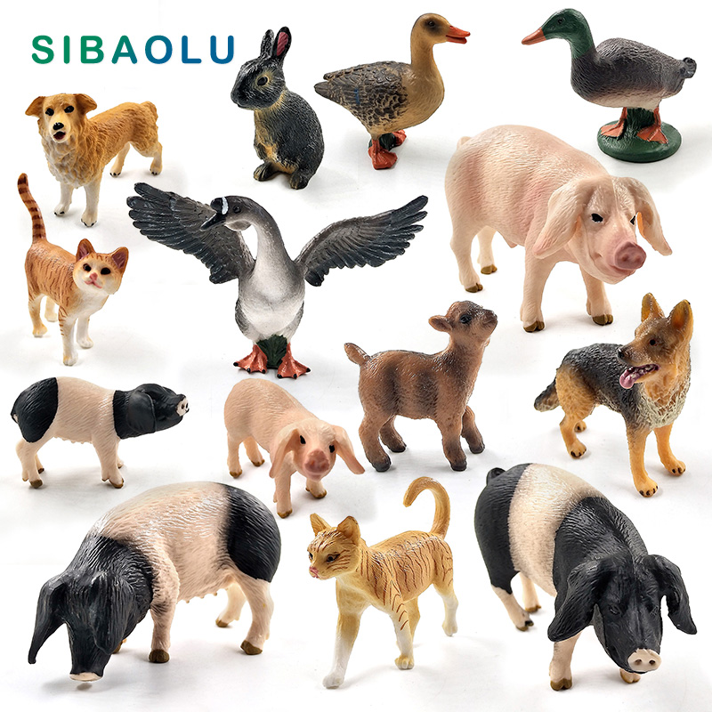 plastic goat figurines