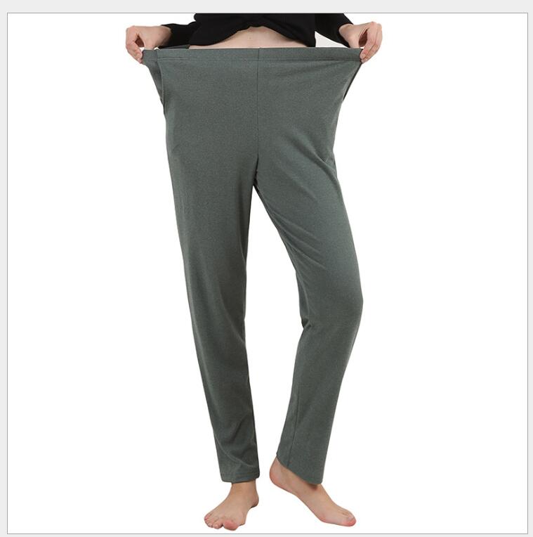 

Autumn winter women warm thick wide leg velvet pajama bottoms bloomers loose sleepwear lounge pyjamas plus size 3xl- 5xl 6xl 7xl, Green