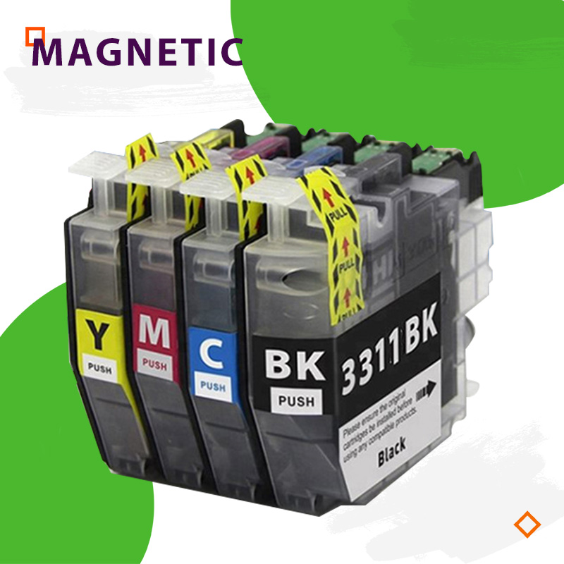 

LC 3311 Compatible for LC3311 LC 3311 Compatible Ink Cartridge For Brother MFC-J491DW MFC-J497DW MFC-J690DW MFC-J895DW printer