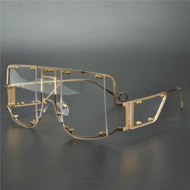 

Oversized Sunglasses Women 2020 Sunglasses Men Vintage Luxury Retro Square Mens Sunglass Sun Glasses FML