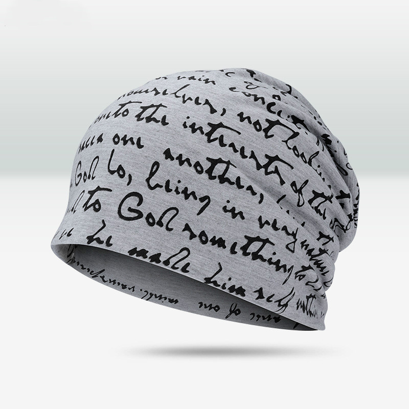 

Beanies Polyester Beanie Men's Hat For Women Female Cotton Hats Breathable Hip Hop Men Cap