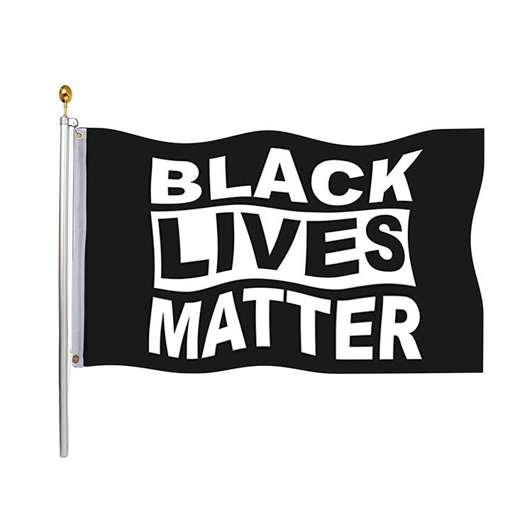 

Black Lives Matter Flag 90*150cm Garden Flag Banner Wall Flag For Indoor Outdoor Democrats I Can't Breathe Justice Movement 3*5ft HH9-3