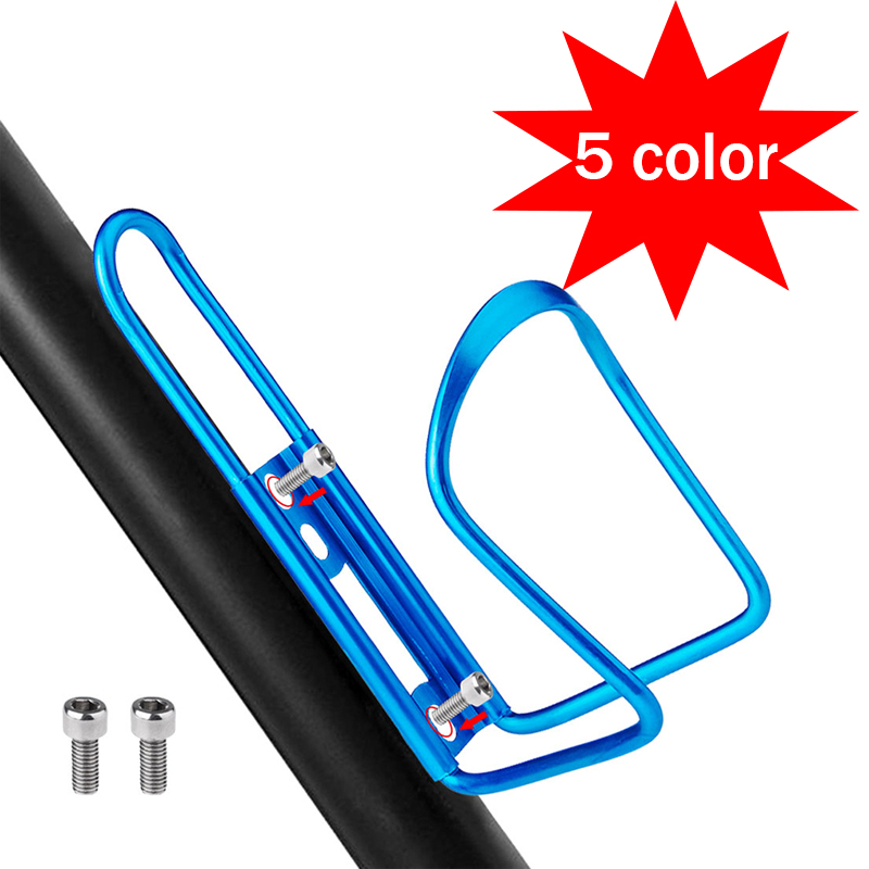 

2PC Bicycle Water Bottle Cage Aluminum Bike Bottle Holder Mountain Road Cycling Lightweight Drink Cup Rack bike Accessories