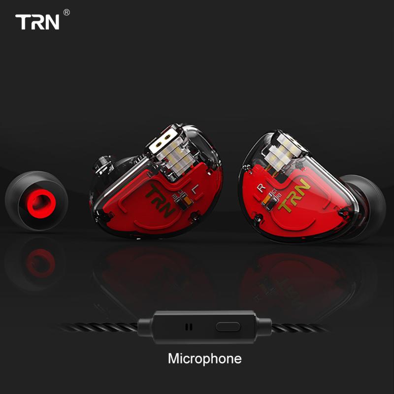 

TRN V30 1DD+2BA electronic crossover board mixed metal headset HIFI in-ear Replaceable cable AS10\T2\V80\ZST\ZSN\ES4
