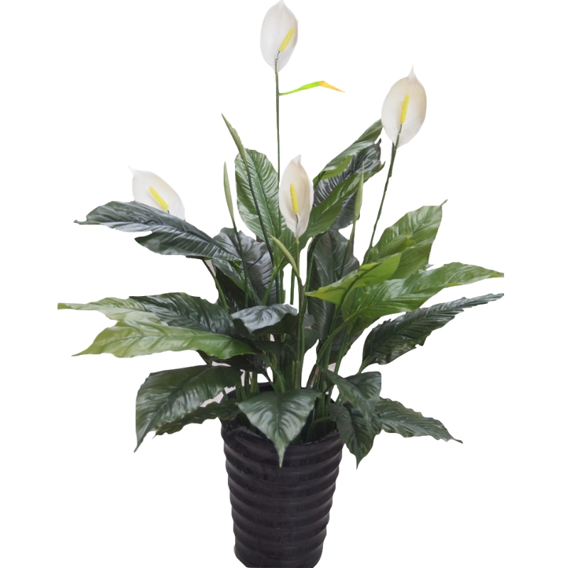 

Artificial Plant Home Decor Fake White palm bonsai Decoration Not Contain Vase, A set