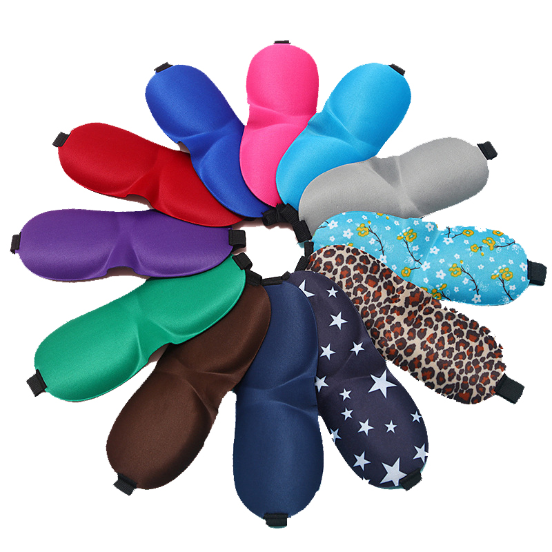 

3D Leopard Sleep Mask Natural Sleeping Eye Masks Party Favor Eyeshade Cover Shade Eyes Patch Women Men Soft Portable Blindfold Travel Eyepatch Tools