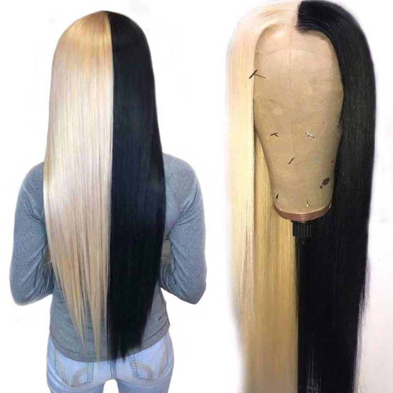

Straight 613 Lace Front Wig Hd Transparent Lace Frontal Wig 180 Density Front Human Hair Wigs T Part Remy Brazilian, P 4 30