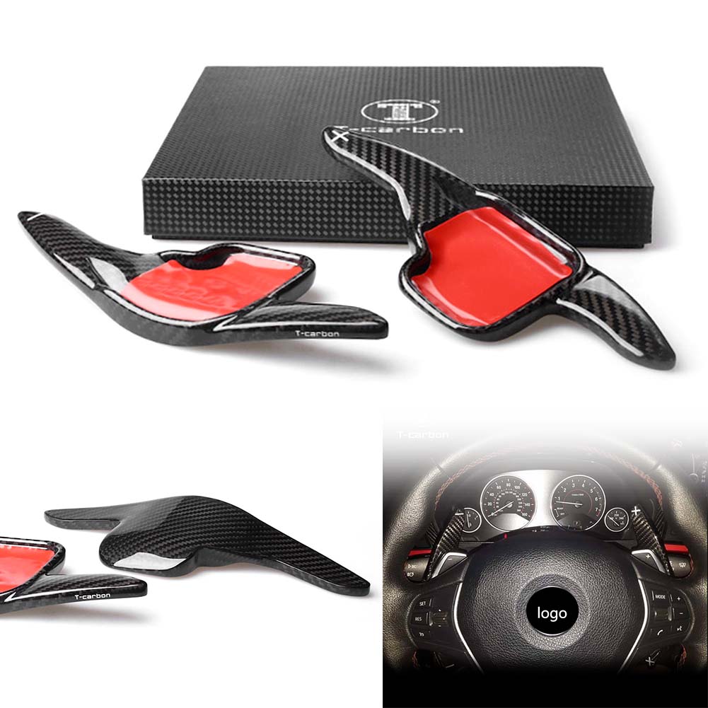 

Car Styling Real Carbon Fiber Steering Wheel Extension Paddle Shift for BMW F30 F31 F32 F10 F20 2 3 4 5 6 7 Series X1 X4 Z4