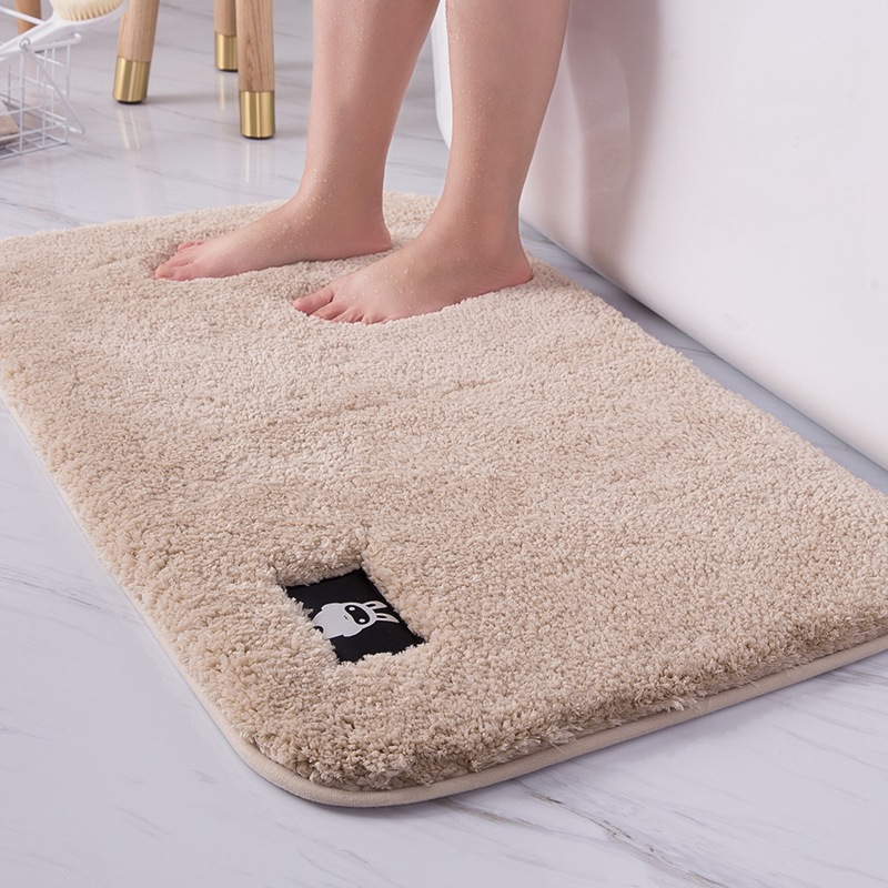 

Rectangle Bathroom Carpet Floor Mat Soft Anti-slip Rugs For Kitchen 5 Sizes Bedroom Living Room Carpets Doormat Soft Foot Pads