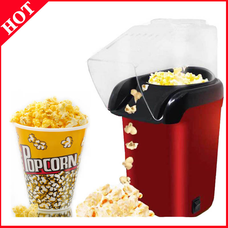 

1200W Electric Corn Popcorn Maker Household Automatic Mini Air Popcorn Making Machine DIY Corn Children Gift 110V 220V