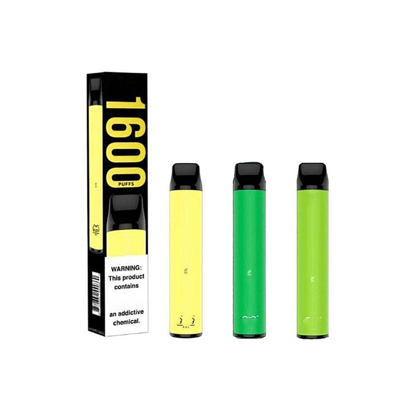 

PUFF XXL 1600 5% Disposable Device 1600+ Puffs Bar Plus Xtra E Cigarette Vape Pen