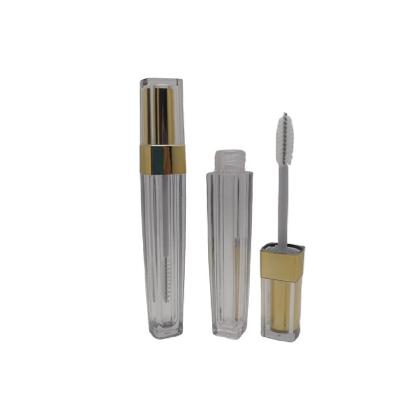 

30pcs 50pcs Square Clear Mascara Tube 6ML Empty Gold Cap Plastic Cosmetic Eyelash Makeup Tool DIY Cosmetic Packaging Container