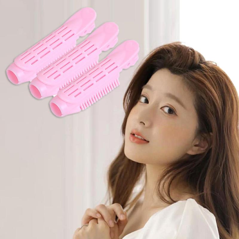 

3pcs Roller Roll Curler Curling Clip Air Bangs Curls Easy Twist Rollers Device Salon Tool Sponge Hair Beauty Styling Tool