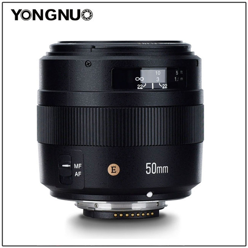 

YONGNUO YN50mm F1.4N E Standard Prime Lens 50mm F1.4 Large Aperture For Nikon D5 D4 D3 D810 D800 D750 D300 D7100 D7000 D5600 etc