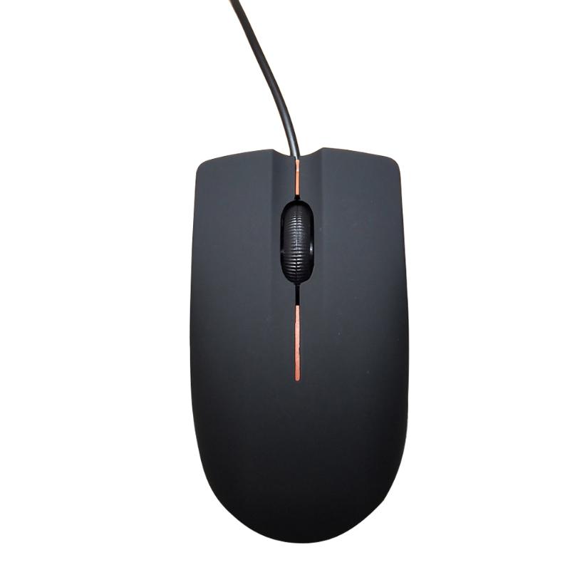 

1200DPI Mice Click Home Office Engineering Plastic Game Optical USB Professional Silent Wired Mouse Buttons Frosted Surface