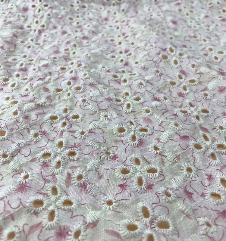 

Latest voile lace in switzerland african lace fabric embroidery fabric cotton nigerian DF01