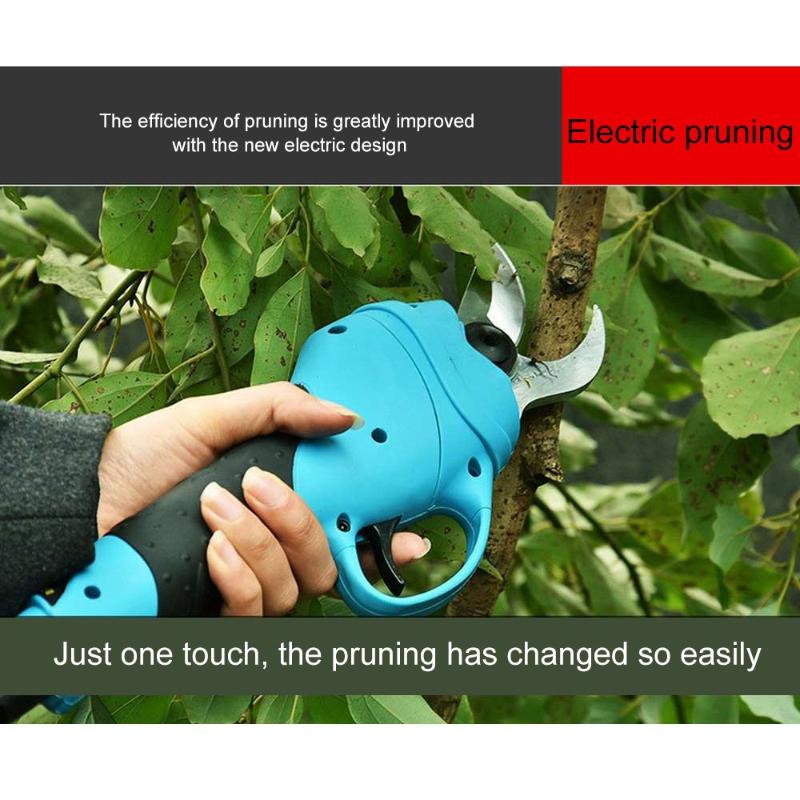 

Electric Pruning Shears 36V 450W Branch Trimmer Pruner Cordless Battery Electric Pruner Fruit Tree Pruning Garden Tools