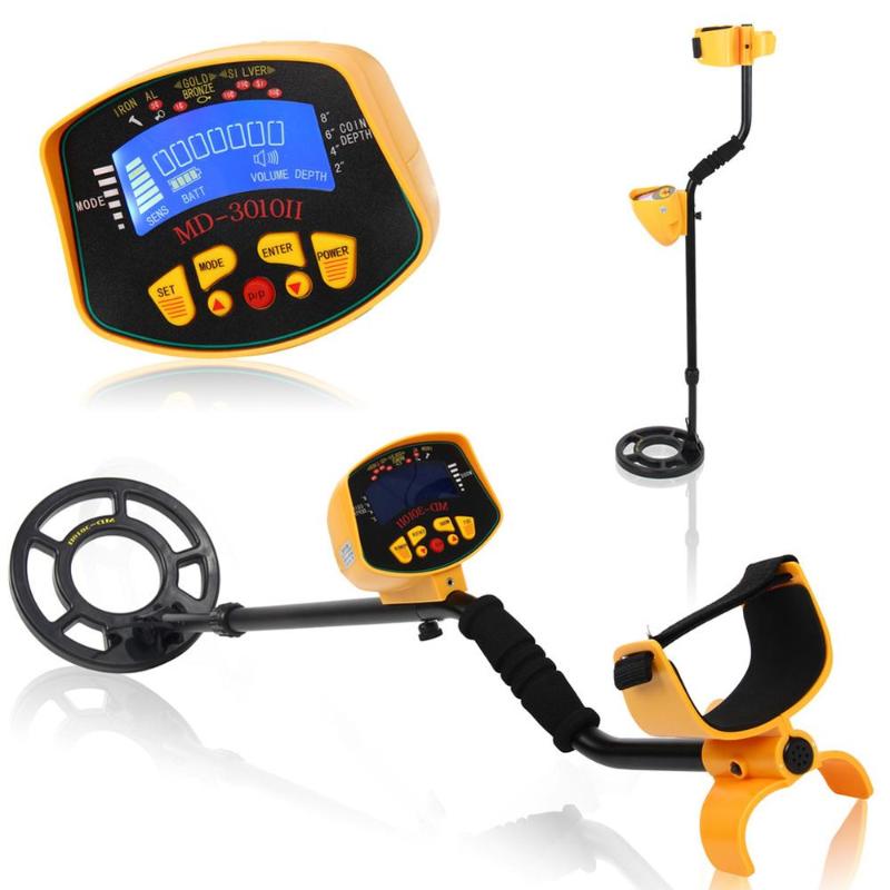 

MD3010II Underground Metal Detector MD3010II Treasure Gold Digger MD-3010II LCD Display High Sensitivity Seeking Tool