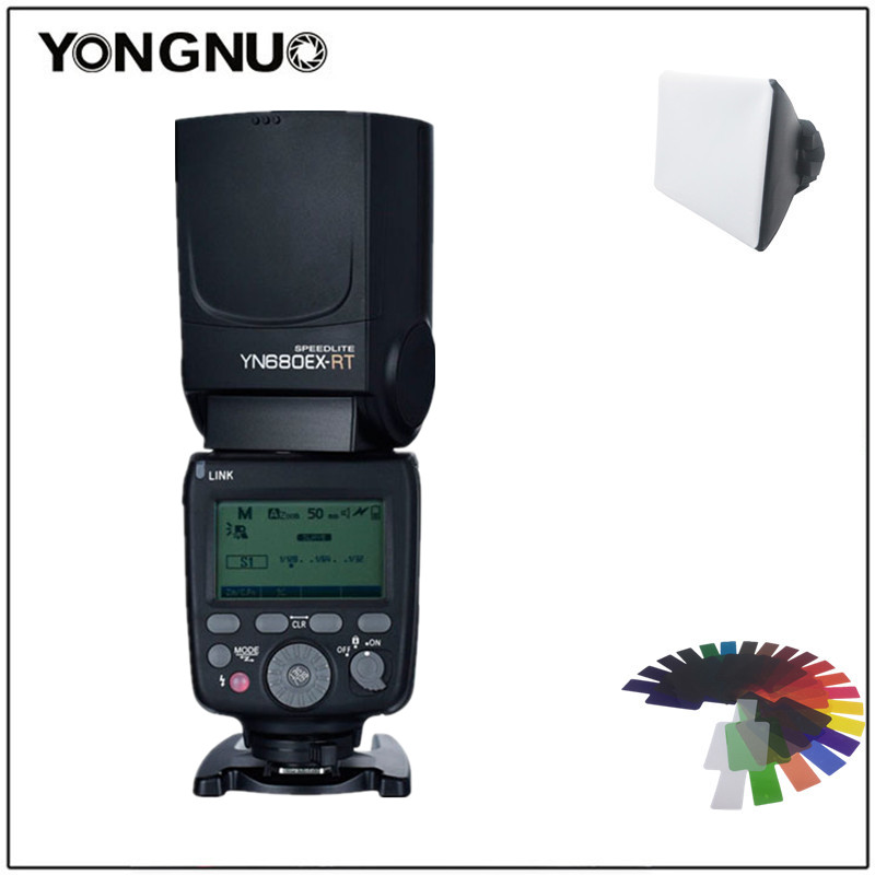 

YONGNUO YN680EX-RTL 2.4G Wireless Master Slave High-Speed Lithium Flash Speedlite for Cameras Speedlite