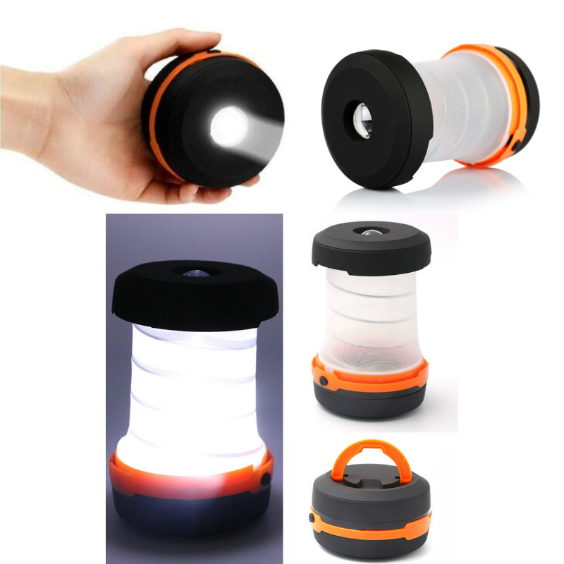 

Multifunction Retractable Camping Lights LED Outdoor Portable Lantern Mini Tent Light Emergency Lamp Pocket Torch