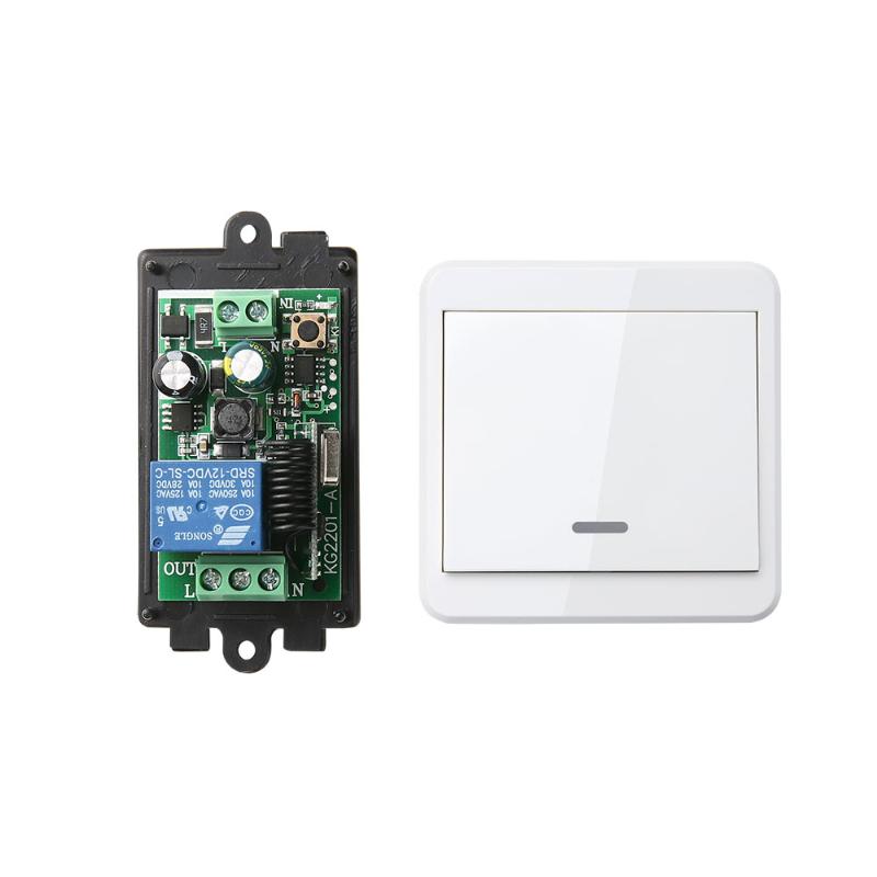 

TX Wireless Remote Control Switch AC 220V Receiver Wall Panel Remote Transmitter Hall Bedroom Ceiling Lights Wall Lamps Wireless