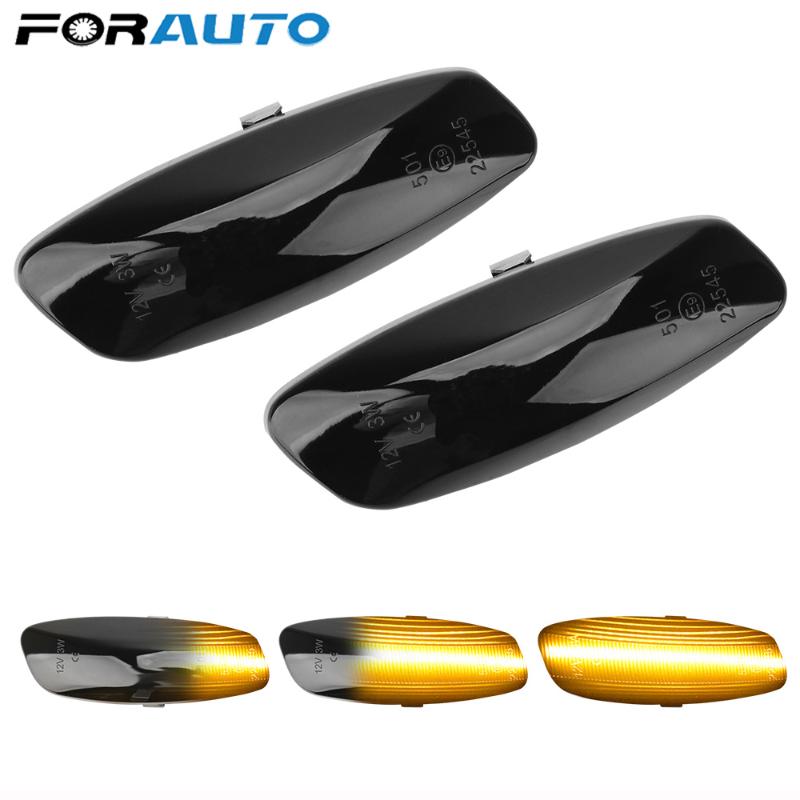 

Dynamic LED Side Marker Light Signal Blinker for 207 308 3008 5008 RCZ Sequential Turn Signal Indicator Light, As pic