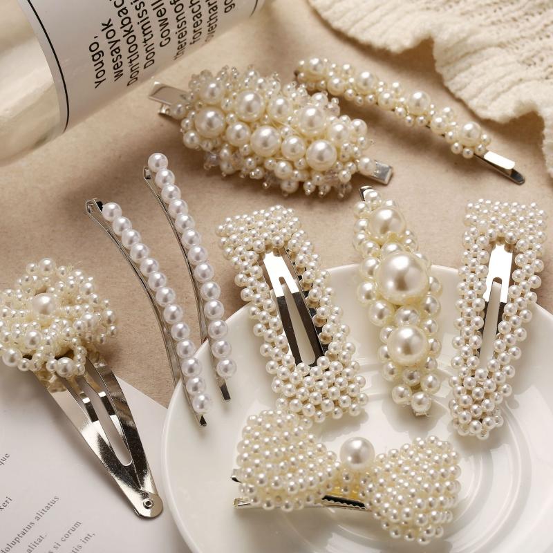 

Imitation Pearl Hairpin Sets For Women Girl Lovely Korea INS Princess Style Hair Ornaments Fashion Jewelry KAF188 Amazing Price