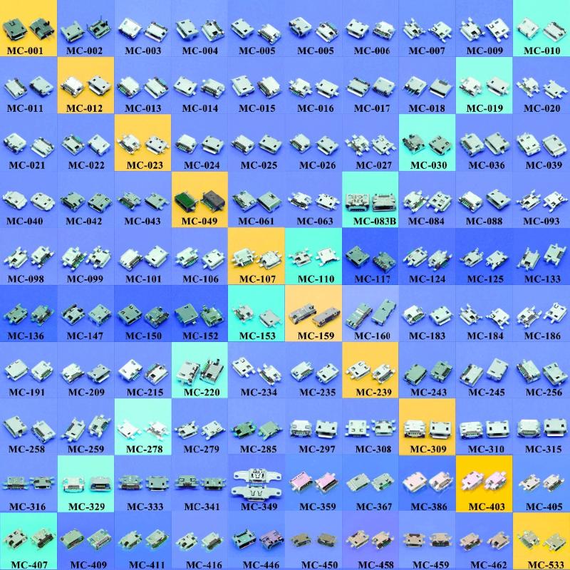 

100Model Mini Micro USB Charging Socket Connector dc jack power V8 Port Data Plug 5 pin 7 pin for Lenovo Huawei ZTE HTC