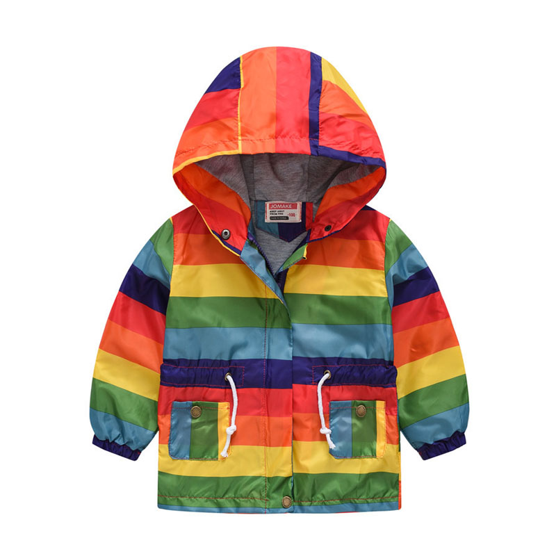 

Girl clothes jacket coat windbreaker spring and autumn new style wind warm outerwear 2-7 y child quality clothing 2020 hot sale, Photo color