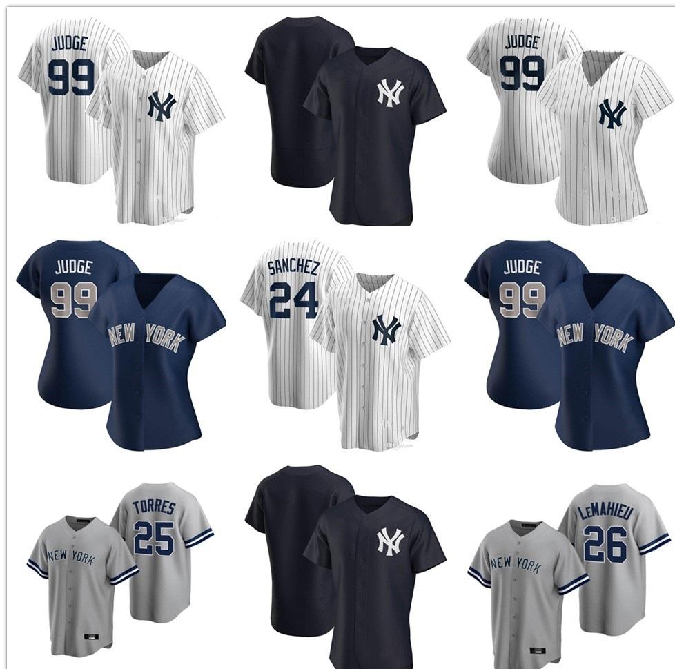 

2020 Men Women kids 99 Aaron Judge Jersey 45 Gerrit Cole 25 Gleyber Torres Giancarlo Stanton Sanchez Sabathia DJ LeMahieu Baseball, Colour 1