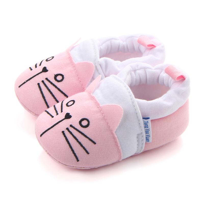 

Newborn Baby Cute Boy Girl Baby Soft Shoes Fring Soft Soled Non-Slip Footwear Crib Fashion Toddler Hot selling Lovely Shoes, Black