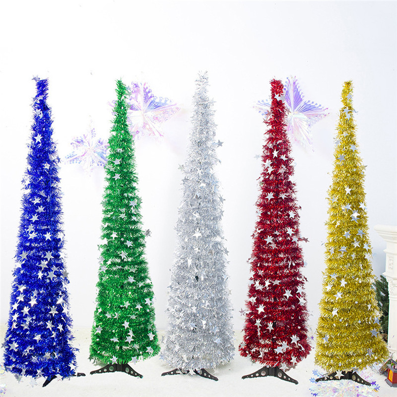

Small Pine Christmas Tree Christmas Decorations Supplies Tree Placed In The Desktop DIY Decorating Mini