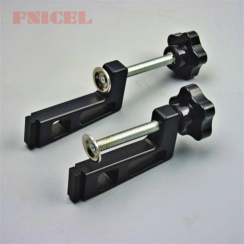 

2Pcs/set Woodworking Special Fixing Clips G Clamp for wood working Fence and 75 Type T Track Slot Thickest Clips 65MM