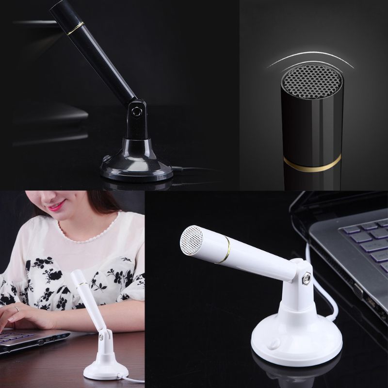 

TMK-G22 Desktop Computer Mic Flexible Recording Microphone with Adjust Switch MOLA