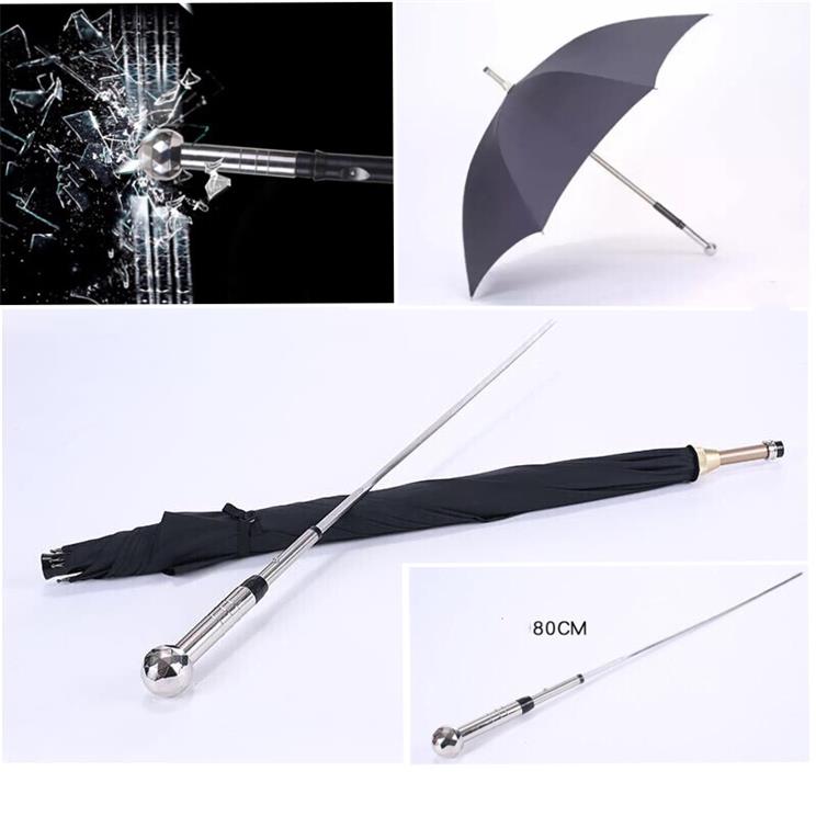 

Legislator fashion self-defense umbrella long handle men automatic windproof creative business umbrella gift outdoor self-defense tool to ca