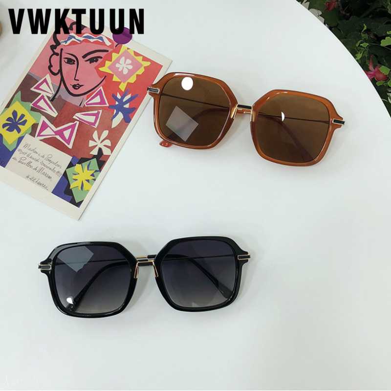 

VWKTUUN Sunglasses Women Black Square Shades Outdoor UV400 Sun Glasses For Women's Driving Sport Glassses Oversized Sunglasses