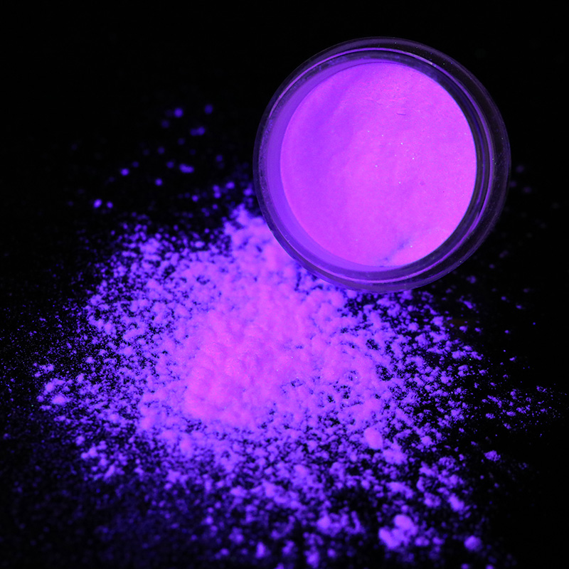 

6 Boxes/Set Fluorescent Powder DIY Bright Nail Art Glow In The Dark Sand Powder Pigment Dust Luminous Nail Holographics Glitter