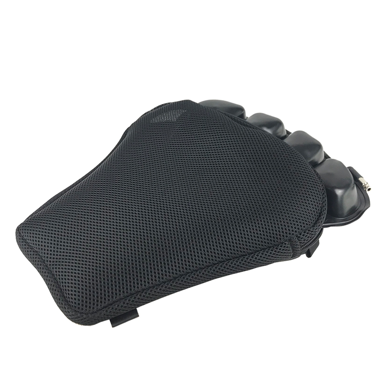 

Motorcycle Air Seat Cushion Pain Relief Absorption Multi-Cell Design Air Cushion Sports Travel Open-Mesh Side Panel Seat