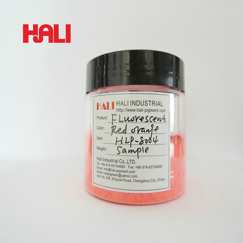 

fluorescent powder,fluorescent pigment,nail polish pigment,item:HLP-8004,color:red orange,Minimum order:1kg,widely used