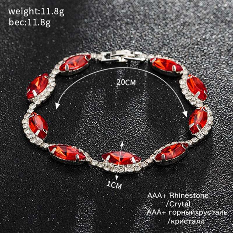 

YFJEWE Top Quality Women Round Multicolor Crystal Bracelet Jewelry Vintage Austrian Crystal Bracelet Wedding Gift Wholesale B217