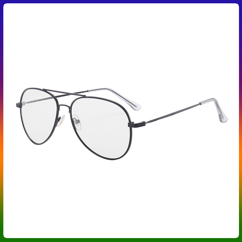 

Fashion Vintage Photochromic Glasses Unisex Eyewear Pilot Ultralight Blue Light Blocking Glasses Computer Gaming Outdoor