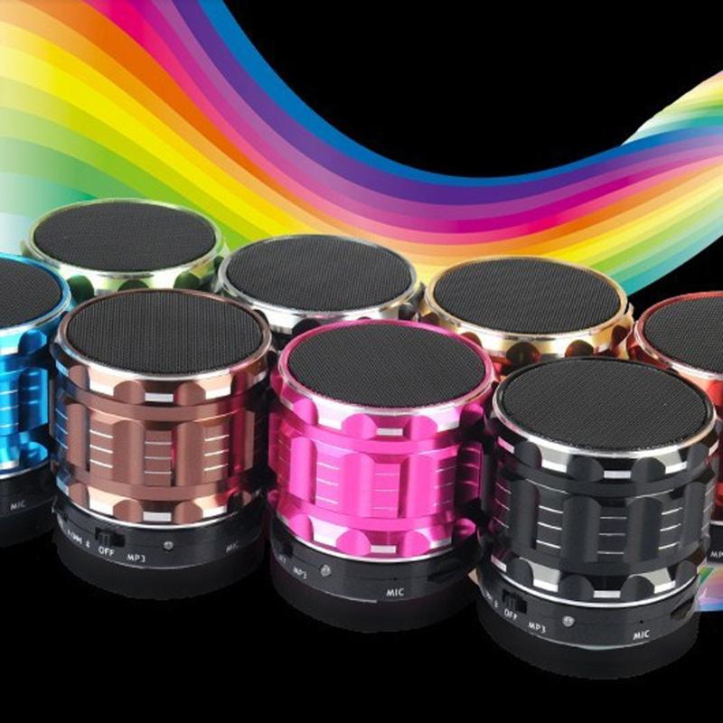 

10PCS a lot High quality Bluetooth Speaker Portable Wireless Mini Stereo Bass Speaker Portable BluetoothWith Mic Support FM Radi