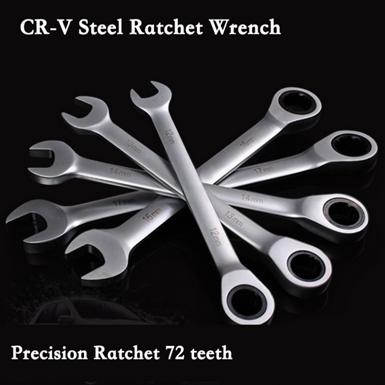 

Ratchet Combination Metric Wrench Set Fine Tooth Gear Ring Torque and Socket Wrench Set Nut Tools for Repair A of