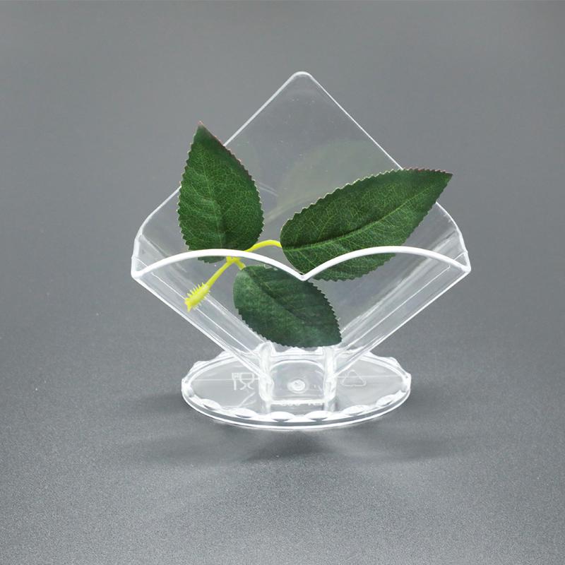 

High-grade Transparent Acrylic Towel Rack Tissue Box Vertical Napkin Tray Carton Hotel Paper Towel Holder