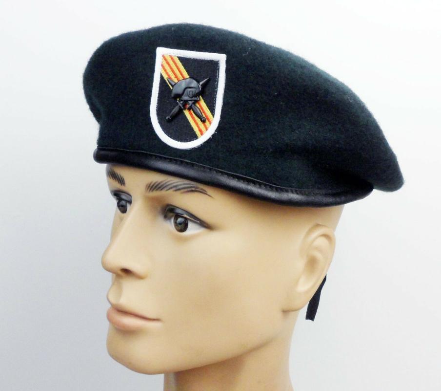

US ARMY SPECIAL FORCES GREEN BERET HAT & SPECIAL FORCES CAP BADGE BK PIN Store, As pic