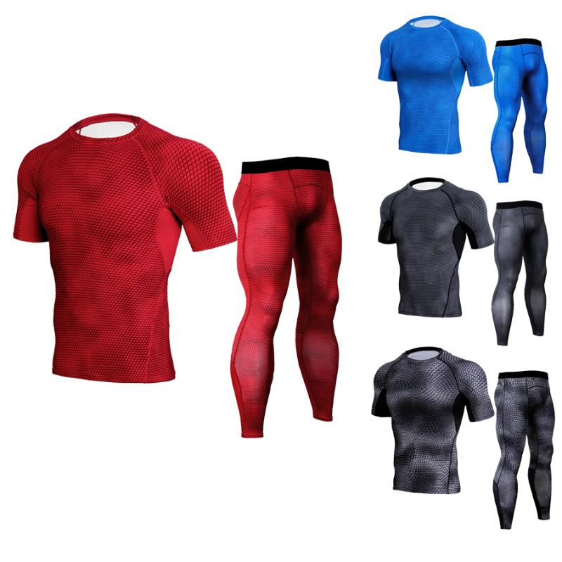 

New 2020 Men's thermal underwear set, winter thermal underwear, compression layer for men, long sleeve shirts, Brown