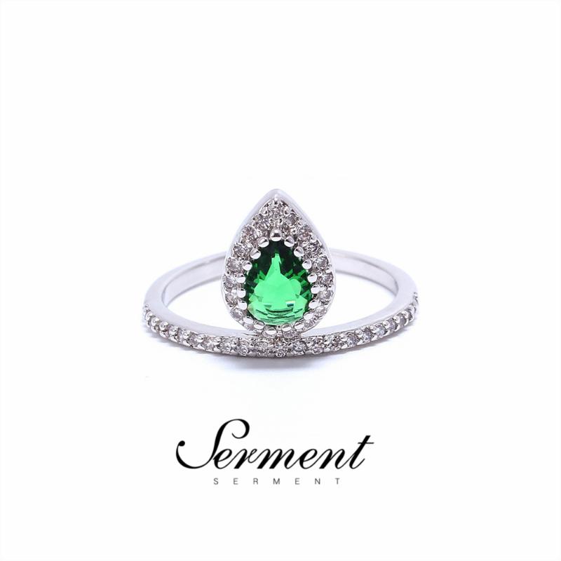 

SERMENT Crown Rings Zircon Fashion Luxury Wedding Engagement Rings For Women Fashion Golded Jewelry Accessories 2020 New