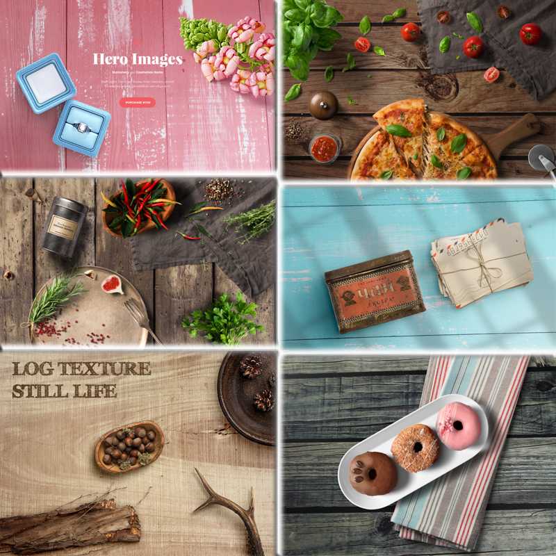 

Double-sided Different HD Drawing Woodgrain Texture Photography Backdrop Board Shooting Background Paper Pad for Cosmetic