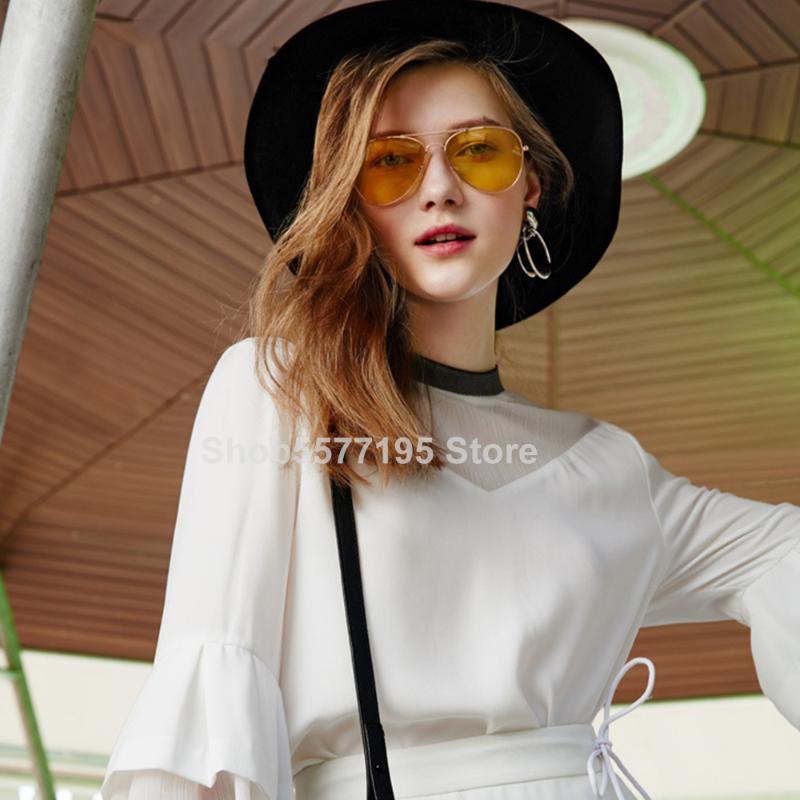 

2020 Fashion Classic Night vision goggles drivers night-vision glasses anti night driving glasses yellow lens UV400 eyewear