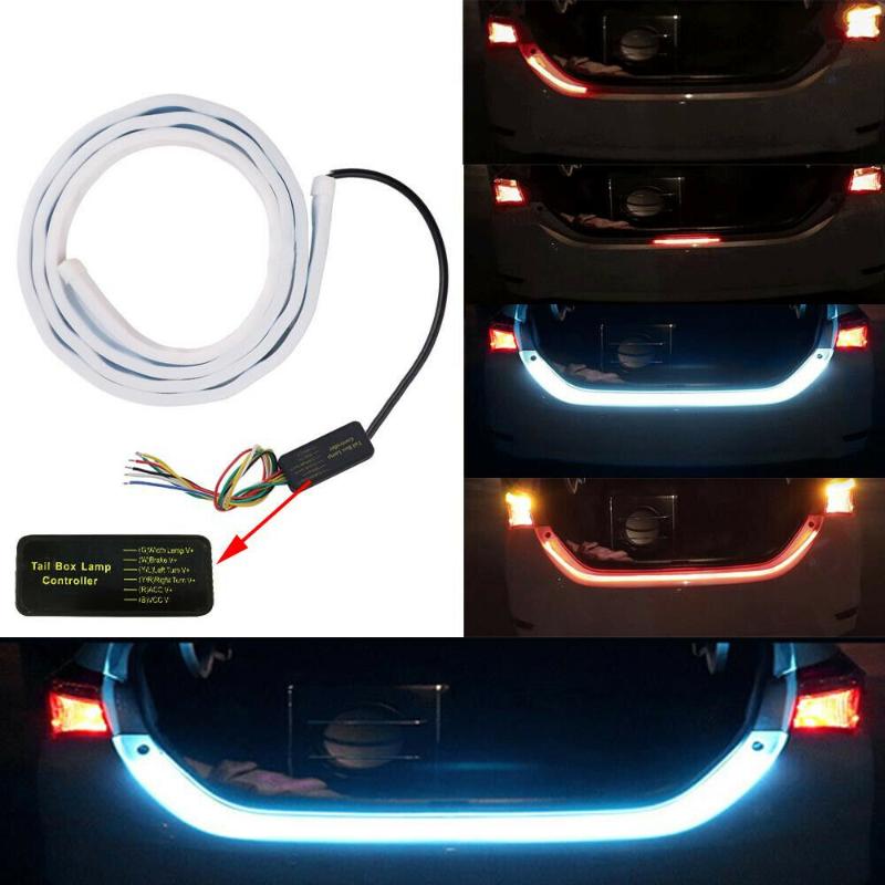 

Fluid LED Strip Car Trunk Area Illumination Rear Brake Backup Turn Signal Light Brand New And High Quality Car Lights